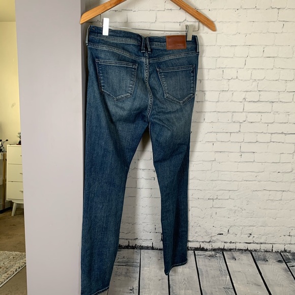 Madewell Skinny Zip Ankle Jeans - Picture 8 of 9